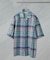 Fabric by INDIA オールドライクマドラスチェックシャツ 半袖