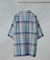 Fabric by INDIA オールドライクマドラスチェックシャツ 半袖