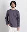 アンチスメルクルーネックTシャツ 長袖