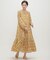 H.A.O／Block Print L／S Dress