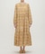H.A.O／Block Print L／S Dress