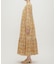 H.A.O／Block Print L／S Dress