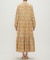 H.A.O／Block Print L／S Dress