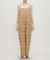 H.A.O／Block Print Jumpsuit
