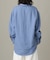 ＣＲＥＰＵＳＣＵＬＥ　ＢＬＥＵ　リネンシャツ
