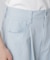 コットンツイルタックワイドパンツ
