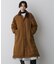 「STEVELOUR」「西川ダウン(R)」ミリタリーロングコート