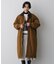 「STEVELOUR」「西川ダウン(R)」ミリタリーロングコート