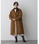 「STEVELOUR」「西川ダウン(R)」ミリタリーロングコート