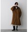 「STEVELOUR」「西川ダウン(R)」ミリタリーロングコート