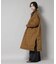 「STEVELOUR」「西川ダウン(R)」ミリタリーロングコート