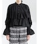 Sara mallika／COTTON VOLUMEFRILL SHORTBLOUSE