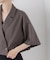ショート丈ワイドジャケット(セットアップ可)
