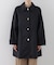 撥水加工ステンカラーミドルコート