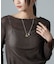 IRIS47／gemini necklace