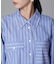 Baum und Pferdgarten／Striped Cotton Poplin シャツ