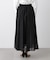 シアーオーガンジータックフレアスカート