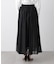 シアーオーガンジータックフレアスカート
