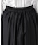 シアーオーガンジータックフレアスカート