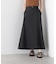 多機能2wayストレッチ ベルテッドセミフレアマキシスカート(セットアップ可)