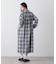 オンブレーツイルチェックシャツワンピース