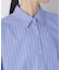 ブロードワイドシルエットストライプシャツ