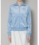 adidas／VELVET TRACK JAKET ASH BLUE