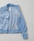 adidas／VELVET TRACK JAKET ASH BLUE