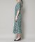 troisieme chaco／CUT JACQUARD PRINT ワンピース