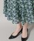 troisieme chaco／CUT JACQUARD PRINT ワンピース