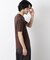 ワイドリブスタンダードヘンリーネックTシャツ 半袖