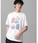 「Toyameg」modern academic FLOWER Tシャツ