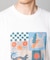 ｢Toyameg｣modern academic TILE Tシャツ