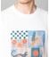 ｢Toyameg｣modern academic TILE Tシャツ