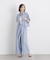 ドビーストライプベルト付タックワイドパンツ(セットアップ可)