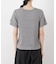 ラメリブカットクルーネックTシャツ