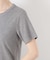 ラメリブカットクルーネックTシャツ