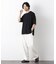 ジャガードニットソーTシャツ 半袖（セットアップ可）