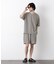 ジャガードニットソーTシャツ 半袖（セットアップ可）