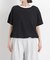 カットジャガードドロストヘムトップス
