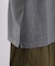 オーバーダイジャガードストライプヘンリーTシャツ 半袖