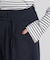 メランジストレッチベルト付ハーフパンツ(セットアップ可)