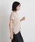 汗隠糸加工&多彩機能カットソー素材 ドルマンフレンチトップス