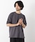 ヘリンボンジャガードTシャツ 半袖