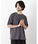 ヘリンボンジャガードTシャツ 半袖
