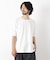 ヘリンボンジャガードTシャツ 半袖