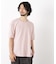 ヘリンボンジャガードTシャツ 半袖