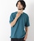 ヘリンボンジャガードTシャツ 半袖