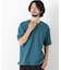 ヘリンボンジャガードTシャツ 半袖