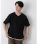 フェイクレイヤード鹿の子Tシャツ 半袖